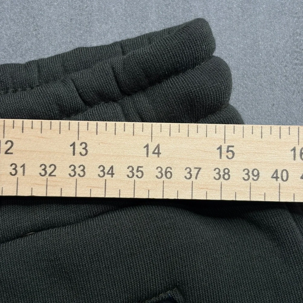 Southpole Jogger Sweatpants Mens XL Olive Green Tech Fleece Zip Pockets Tapered